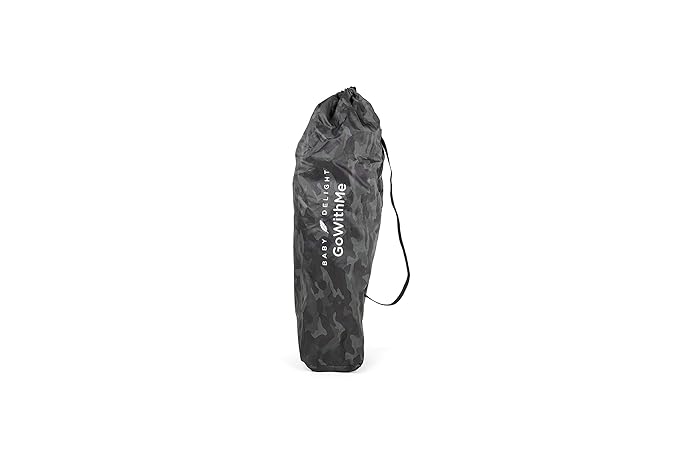 Baby Delight Go with Me Venture Portable Chair | Indoor and Outdoor | Sun Canopy | 3 Child Growth Stages | Carbon Camo
