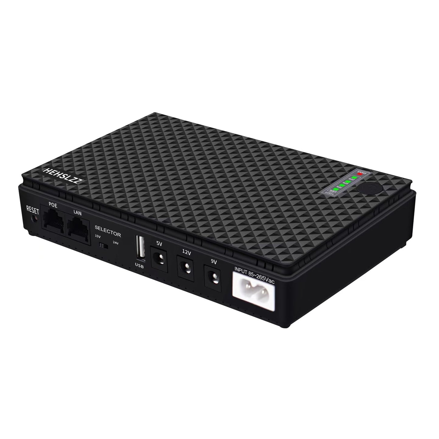 HEHSLZZ Mini UPS DC 10400mAh Battery Backup & Surge Protector Uninterruptible Power Supply for Router Modem USB Mini UPS 5V/9V/12V DC10400 Security Camera, Smartphones