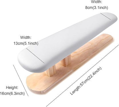 Upgraded Padded Longer Sleeve Ironing Board, Sleeves & Chest Tailor, Portable