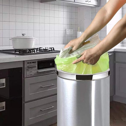 13-15 Gallon Trash Bags Plant Based Garbage Bags Recycling Unscented Tall