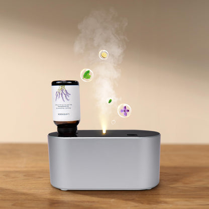 Waterless Diffuser for Home Essential Oil Diffuser, Aromatherapy Diffuser, Portable Scent Diffusers, 3 Mist Modes, Cycle Start for Bedroom, Office Studio 160-350 sq. ft Black