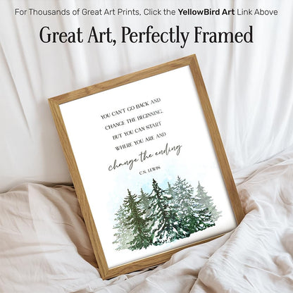 Motivational Positive Inspirational Quotes Decor Wall Art FRAMED - Uplifting Encouragement Gifts for Women, Men - Uplifting Encouraging Sayings for Wall Decor - Home Office Posters 8x10