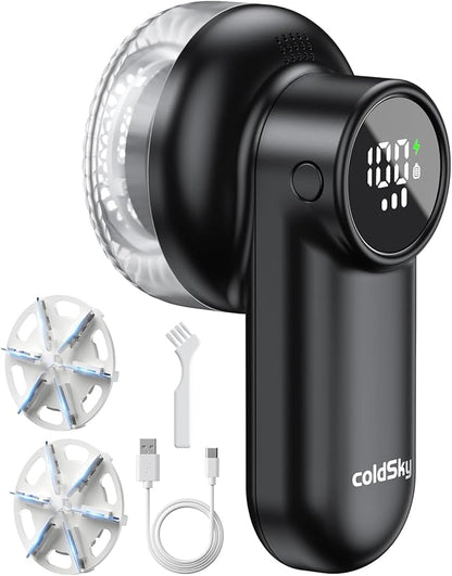 coldSky Rechargeable Fabric Shaver, Lint Shaver