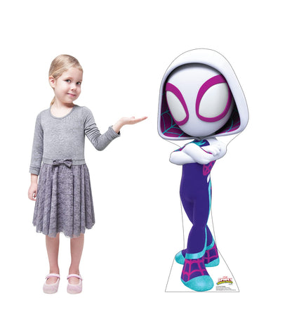 Cardboard People Ghost-Spider Life Size Cardboard Cutout Standup - Marvel's Spidey and His Amazing Friends (TV Series)
