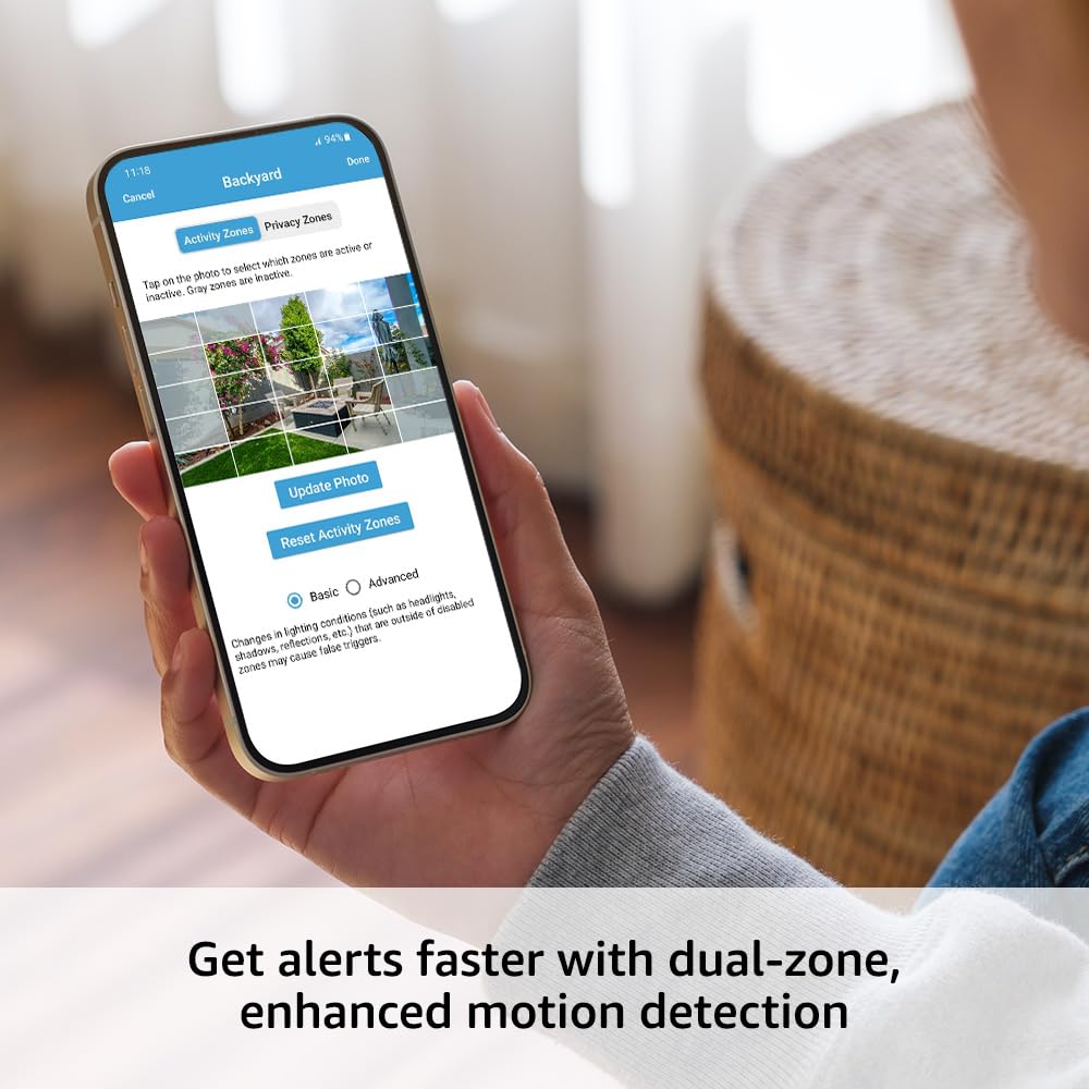 Blink Outdoor 4 (newest model), Wireless smart security camera, two-year battery, 1080p HD day and infrared night live view, two-way talk – 2 camera system
