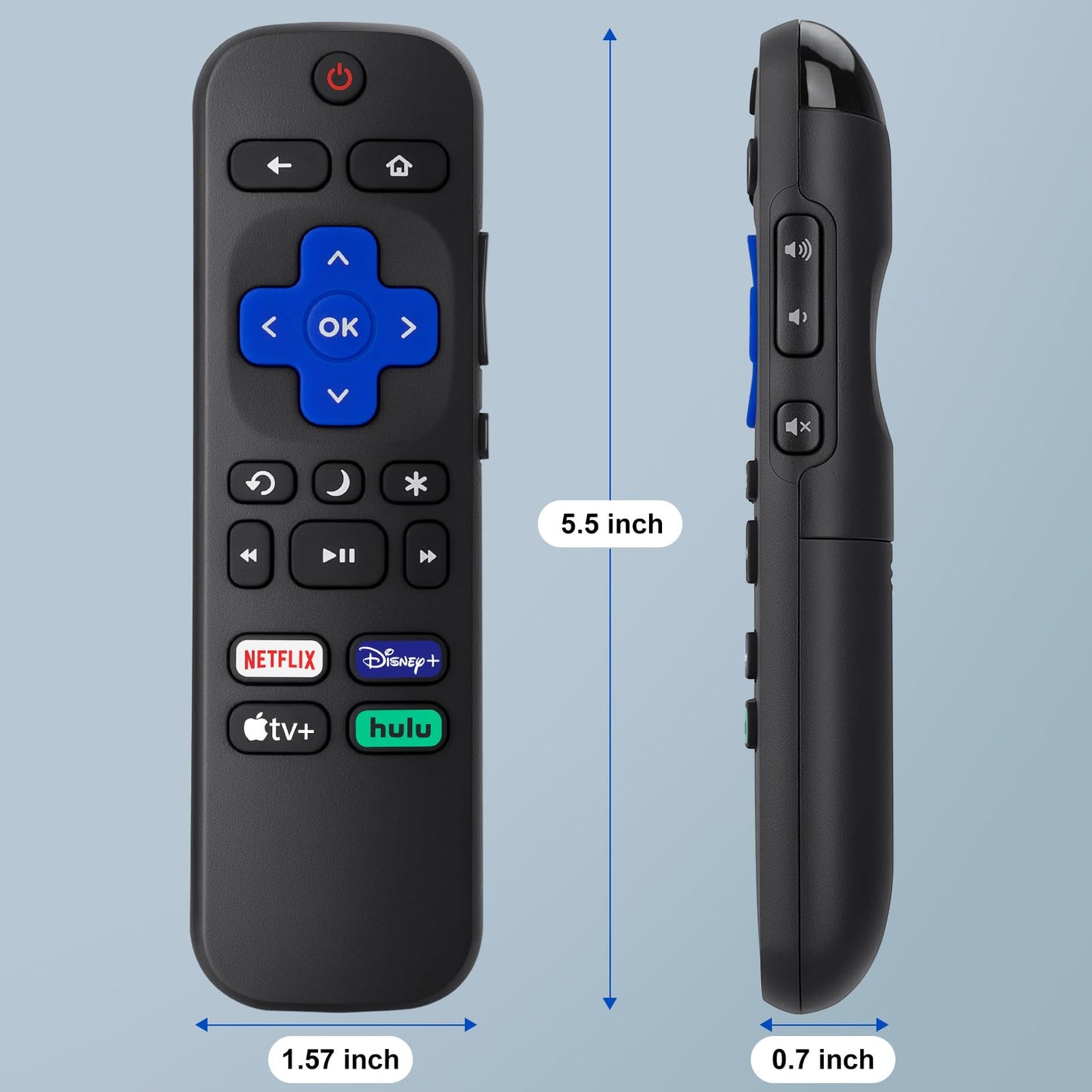 Voice Magic Remote for LG-Smart-TV-Remote Control Replacement, AKB75855501 AN-MR20GA MR19BA MR18BA MR650A with Voice Recognition and Pointer Function