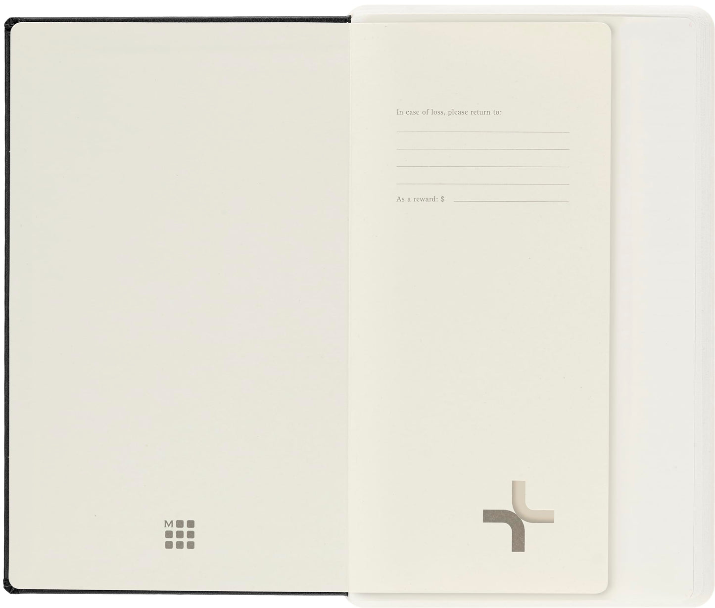 Moleskine Paper Tablet Hard Cover Smart Notebook, Dotted, Large (5" x 8.25") Black - Compatible w/ Moleskine Pen+ Ellipse (Sold Separately) & App, Digitize & Organize Notes, 176 Pages