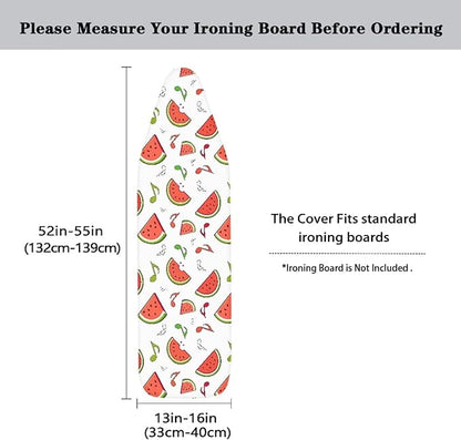 Watermelon Ironing Board Cover 54x15 inches, Music Note Standard Ironing Board