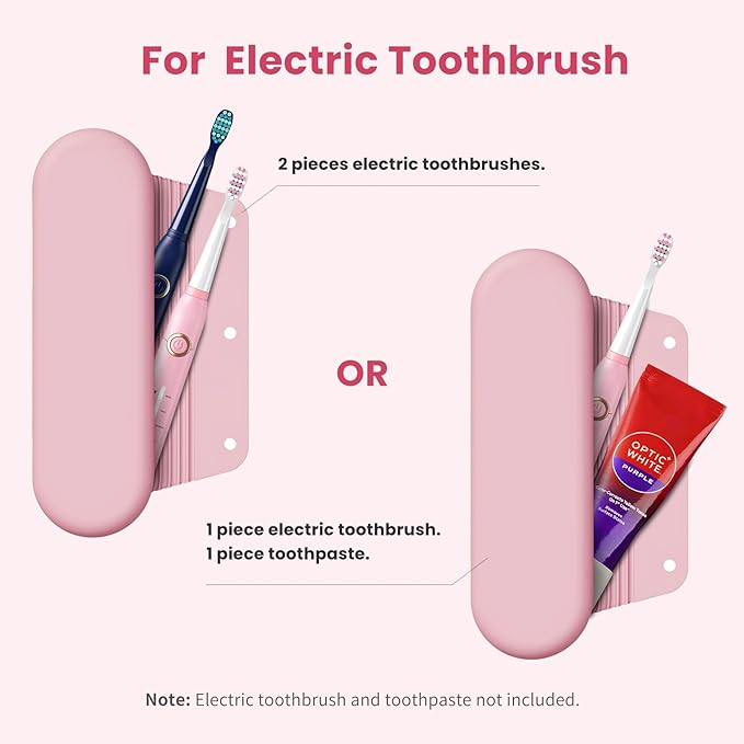 Silicone Electric Toothbrush Travel Case, Manual Toothbrush Travel Cover