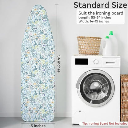 FIOBEE Ironing Board Cover and Pad Extra Thick Iron Board Pad