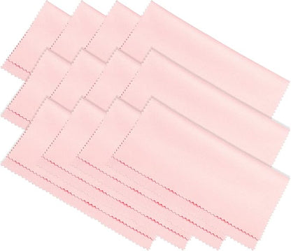 PATIKIL Eyeglass Microfiber Cleaning Cloth 7"x6", 12 Pack Glasses Cleaning