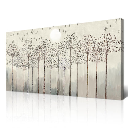 Wapluam Framed Canvas Wall Art For Living Room Large Wall Decorations For Bedroom Office Wall Decor Scenery Abstract Wall Paintings Pictures Artwork Canvas Prints Boho Room Home Decor 20X40 in