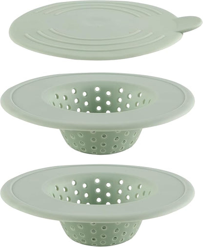 COOK WITH COLOR Kitchen Sink Strainer, Flexible Sink Strainer, Sink Drain