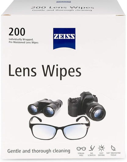 ZEISS Pre-Moistened Lens Cleaning Wipes