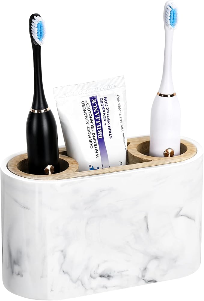Shinowa Toothbrush Holder, Premium Toothbrush Organizer, Bathroom Storage