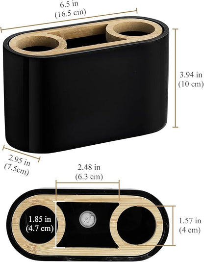 Shinowa Toothbrush Holder, Premium Toothbrush Organizer, Bathroom Storage