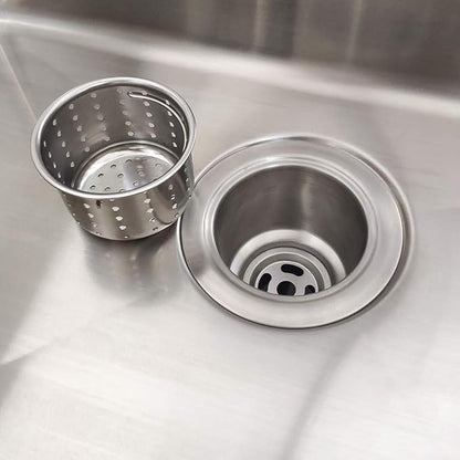 Kitchen Sink Drain Basket Only, 3-inch Basket