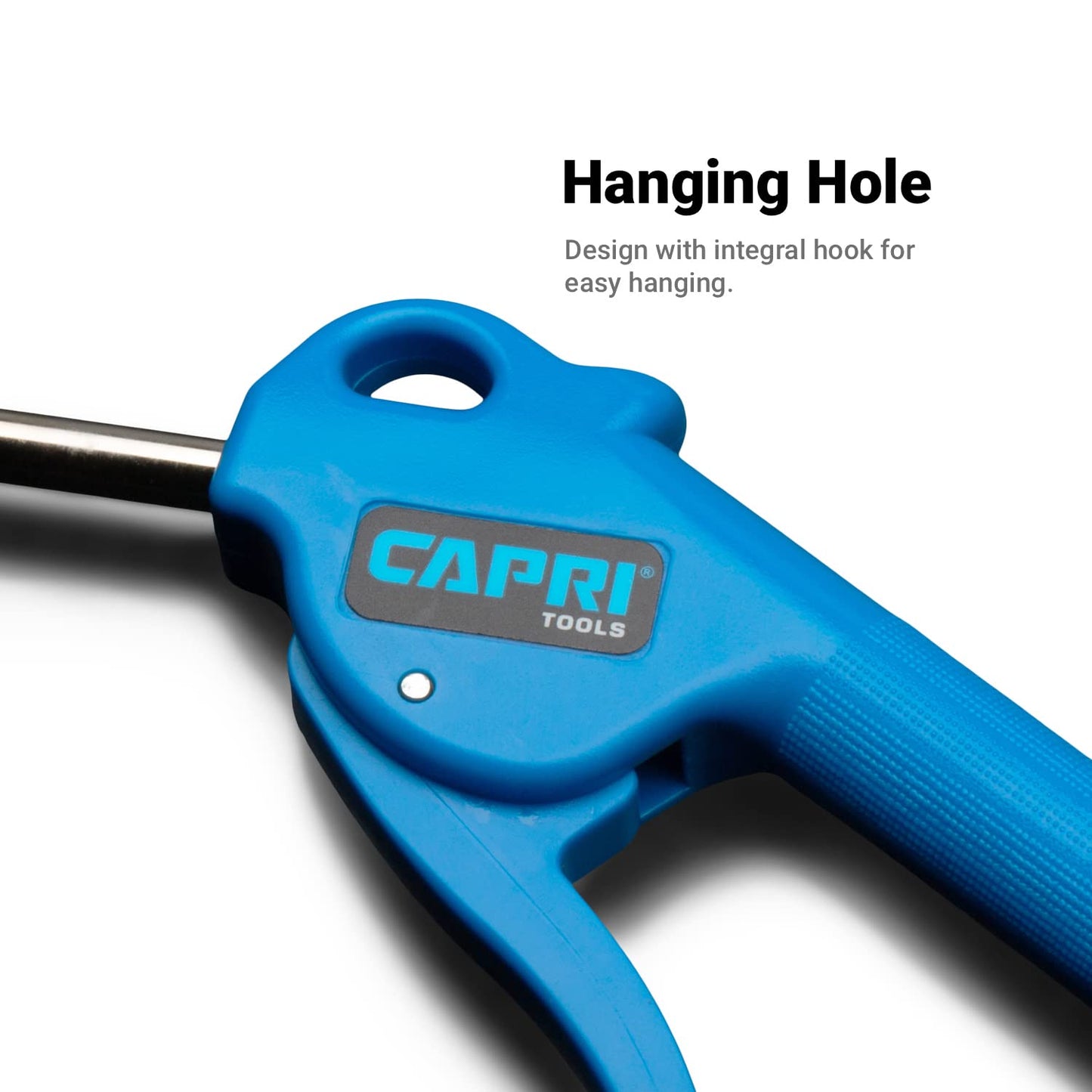 Capri Tools 5 in. and 12 in. Air Blow Gun Kit with Rubber Tips