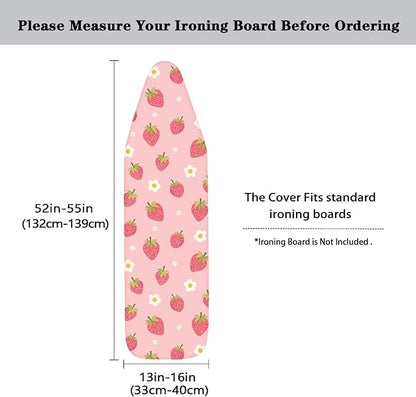Daisy Strawberry Ironing Board Covers