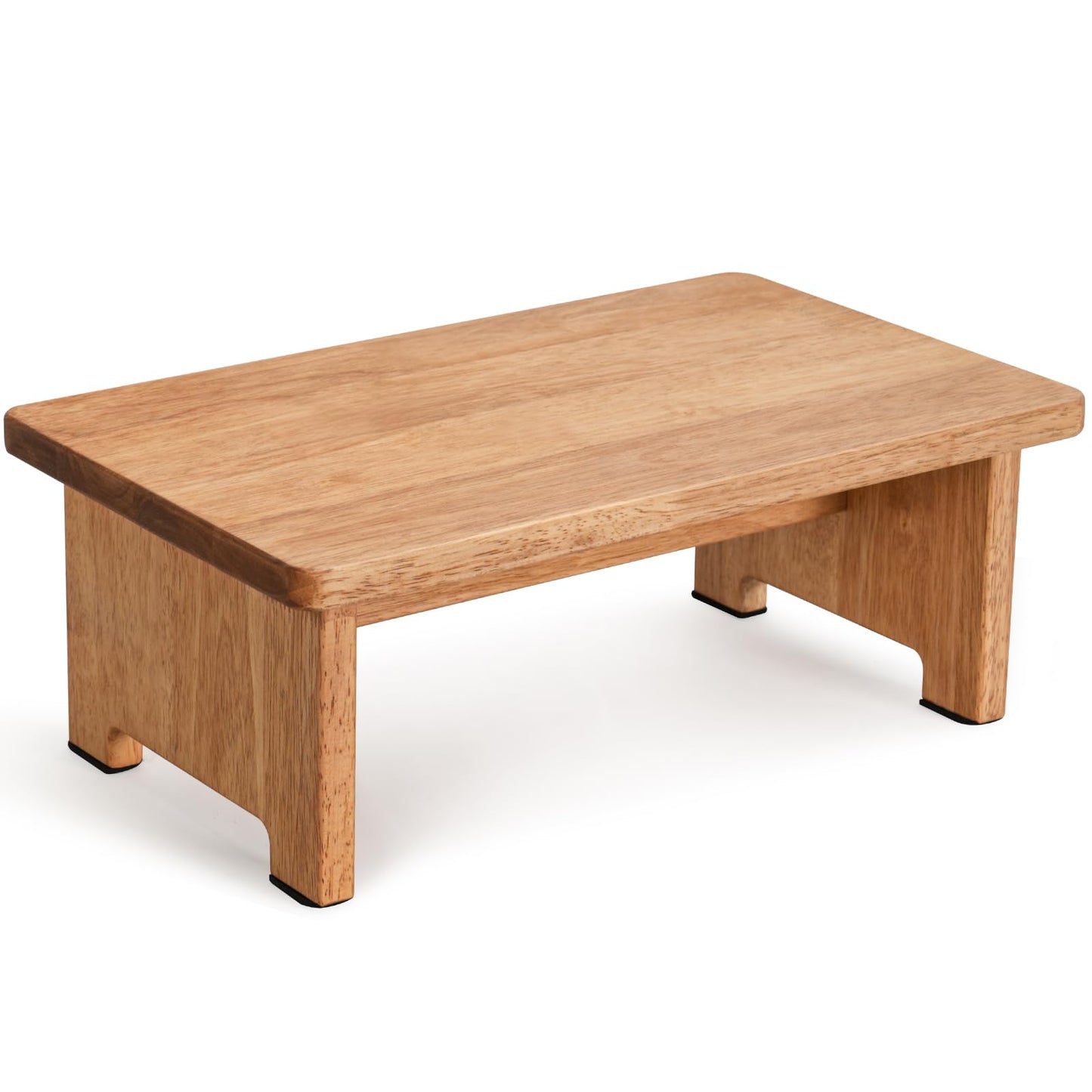 Jurath Wooden Step Stool Step Stool for Adults Heavy Duty Stepping Stool for Bedroom, Garden, Bathroom Easy to Assemble 5.9" High