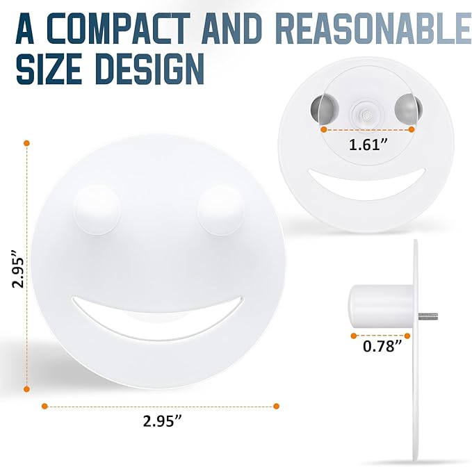 Stainless Steel Smiley Face Sponge Holder, Kitchen Accessories Decor