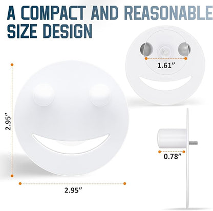 Stainless Steel Smiley Face Sponge Holder, Kitchen Accessories Decor