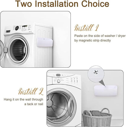 Picowe Magnetic Laundry Storage, Lint Holder Bin