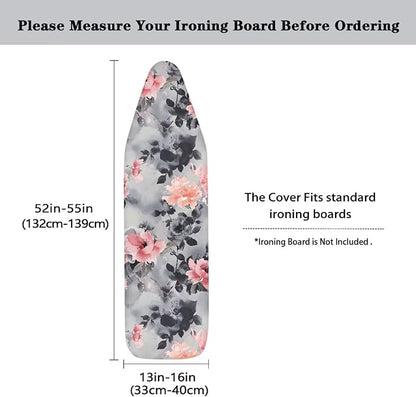 Ironing Board Cover, Heavy Duty Iron Board Covers Standard Size Padding