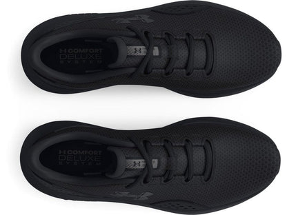 Under Armour Men's Charged Surge 4, (002) Black/Black/Black, 9, US