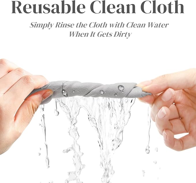100 Pack Microfiber Glasses Cleaning Cloth, Ultra Soft Eyeglasses Wipe Suede