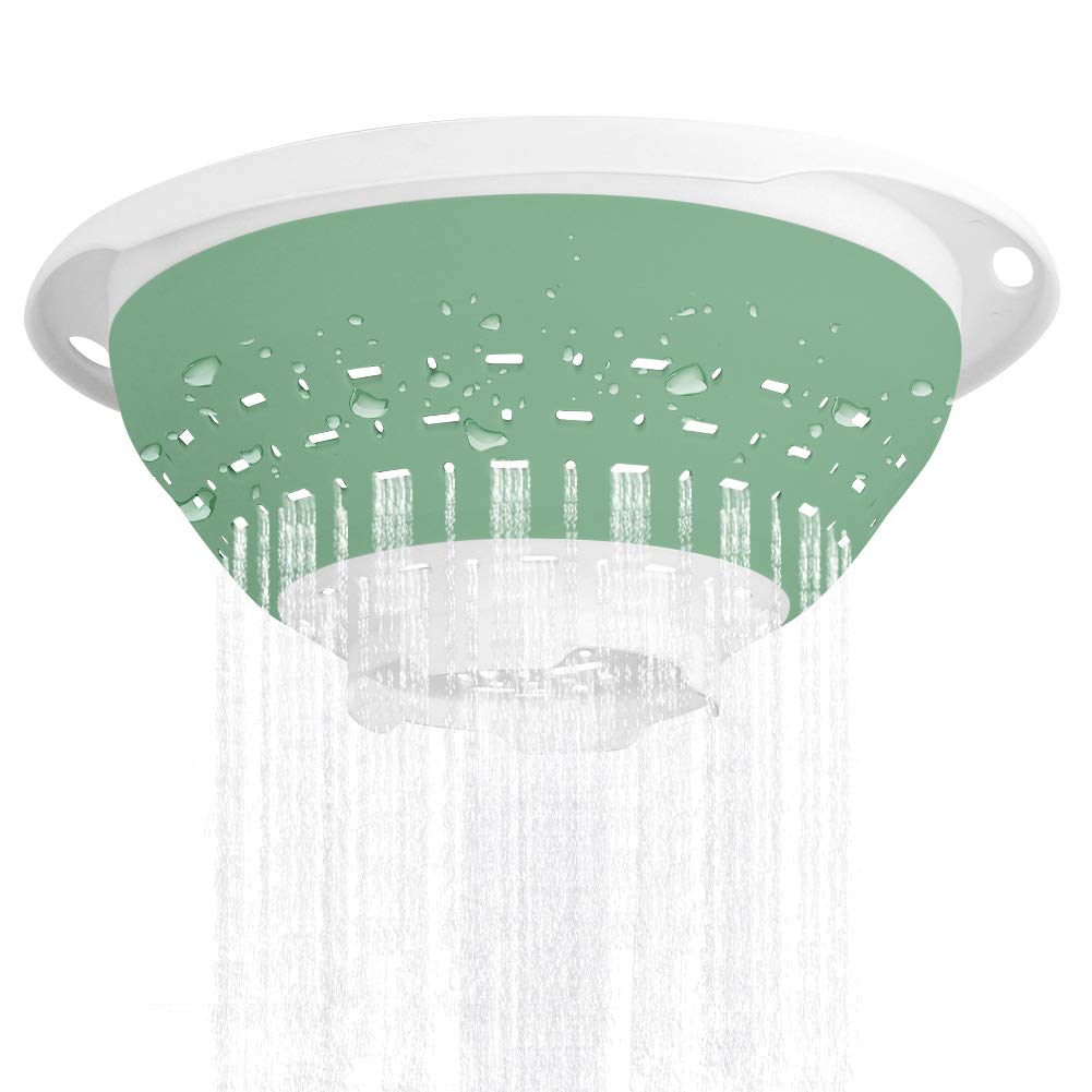 QiMH Collapsible Colander and Strainer, 5 Quart(1.25 gal), Heavey Duty Kitchen Drainer Basket for Pasta, Veggies and Fruits, New Home Apartment Essentials