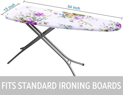 Ironing Board Cover and Pad 15x54 Inch Standard Ironing Board Cover