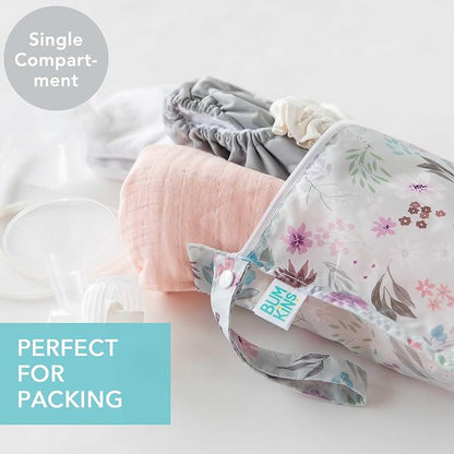 Bumkins Waterproof Wet Bag for Baby, Swim Suit, Cloth Diapers, Pump Parts