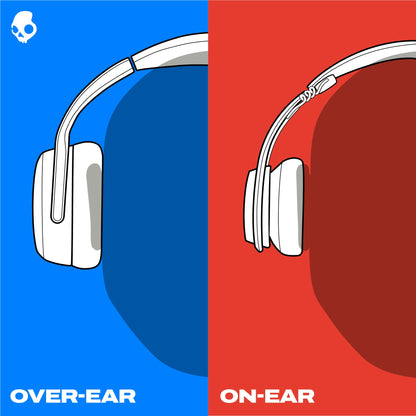 Skullcandy Hesh 540 ANC Wireless Over-Ear Bluetooth Headphones with THX Spatial Audio, Active Noise Cancelling, Personalized Sound, Up to 65 Hours Battery, Microphone for iPhone Android - True Black