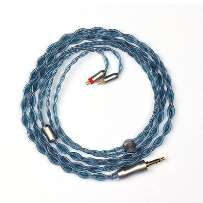Linsoul Tripowin Altea Upgraded 6N OCC Litz 4 Cores HiFi Earphone Cable, 26 AWG High-Purity Monocrystalline Copper Wires for in Ear Earphone(3.5mm, 2pin 0.78mm)