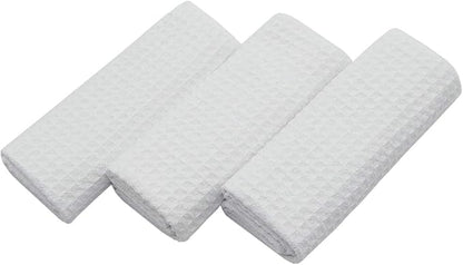 Waffle Weave Kitchen Towels Thick Microfiber Dish Drying Towels Absorbent Tea