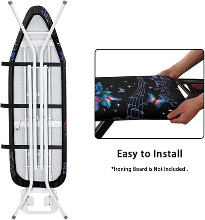 Waterproof Ironing Board Cover Buttefly Print Iron Board Cover