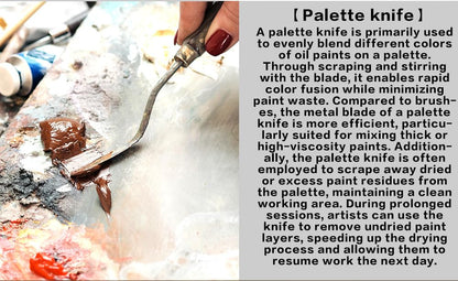 Mcenzinen 24 Pcs Paint Brushes, Professional Acrylic Paint Brush Set Artists Complete Range of Sizes with Palette Knife & Canvas Bag for Acrylic, Oil, Watercolor, Gouache