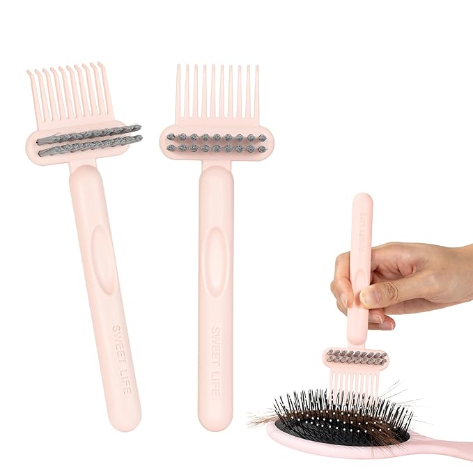 RHOS 2-in-1 Hair Brush Cleaner and Remover Tool