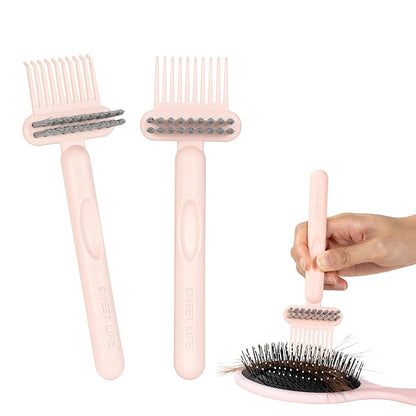 RHOS 2-in-1 Hair Brush Cleaner and Remover Tool