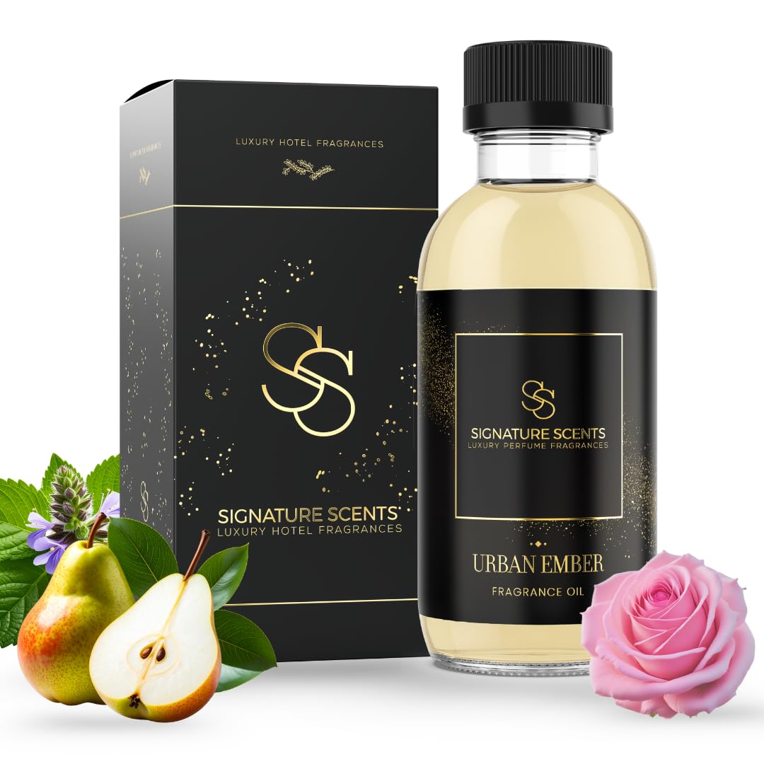 Luxury Hotel Diffuser Oil for Hotels and Homes - Aromatherapy Oils for use with an Essential Oil Diffuser at Home - Fragrance-Scent Diffuser Oil Blend (Winter Spruce) 4.05fl oz (120ml)