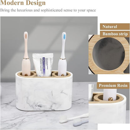 Shinowa Toothbrush Holder, Premium Toothbrush Organizer, Bathroom Storage