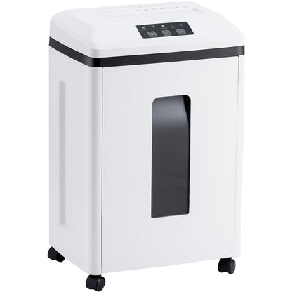 Effeluviate Professional Commercial Paper Shredder: P-7 Security Super Micro-Cut 1x1.7mm 7 Sheets/CDs/Cards/Staples 6-Gal Bin Heavy Duty for Home/Office/Industrial/Business Use-Confidential Documents