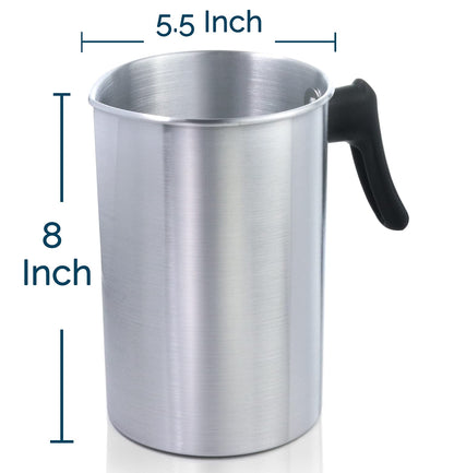 Candle Making Pouring Pot 101oz, Wax Melting Pot, Dripless Pouring Pitcher for Candle Making