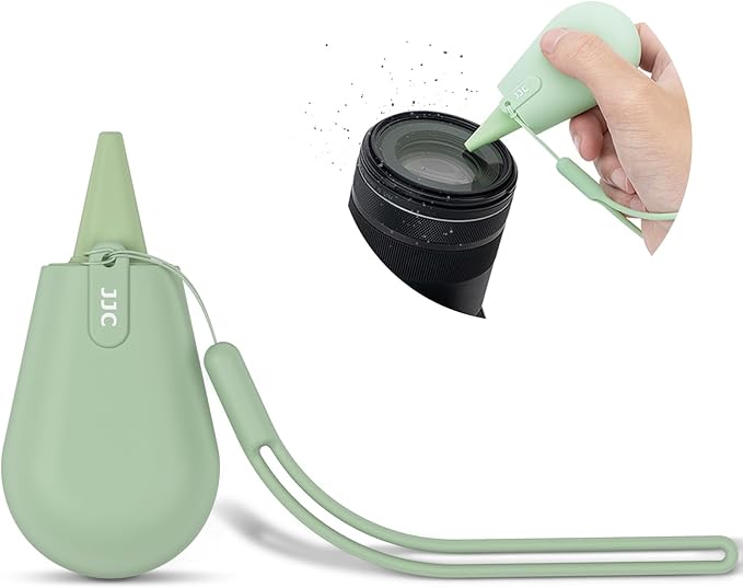 Pocket-Sized Silicone Camera Dust Blower Lens Air Blower, Small Camera Lens