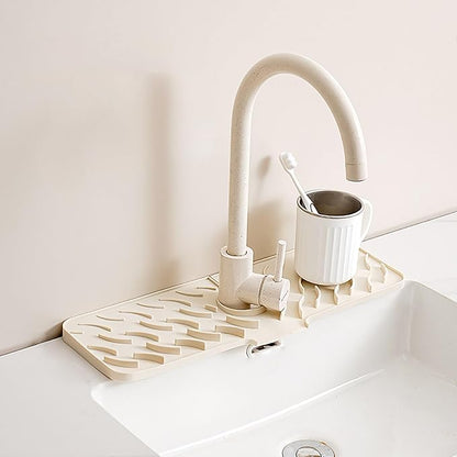 Silicone Faucet Splash-Proof pad, Universal Faucet Cover, Suitable