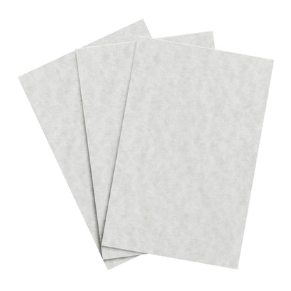 Gunmetal Parchment Paper – Great for Certificates, Menus and Wedding Invitations | 24lb Bond / 60lb Text / 90GSM | 11" x 17" (Ledger Size) Paper for Writing, Copy, Printing | 100 Sheets per Pack