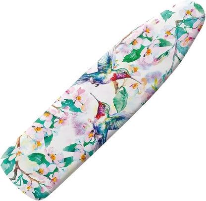 Hummingbird Leaves Easy Installation 15x54 Ironing Board Cover and Pad