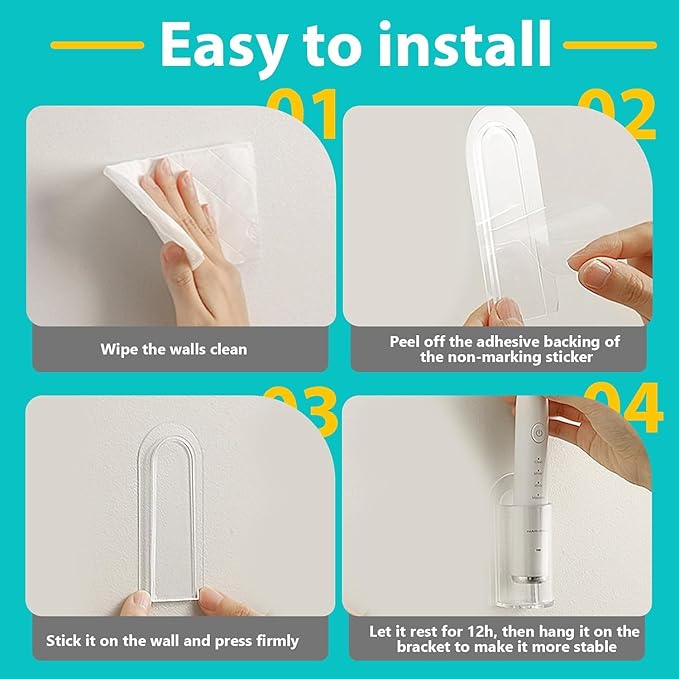 3 Pack Electric Toothbrush Holders