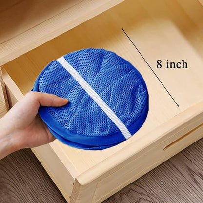 Mesh Laundry Hamper, Pop Up Laundry Basket, Collapsible Clothes Storage Bin